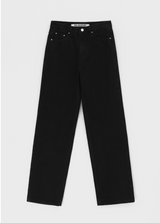 [B-DENIM] BLACK STRAIGHT 041