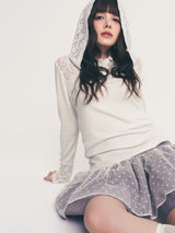 star midi volume skirt
