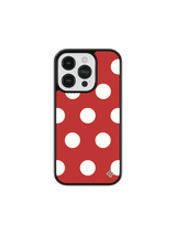[Glass] Big White Dot Case
