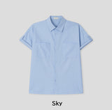 Himez Oxford Roll-up Short Sleeve Shirt