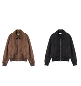 [F/W] シャーリングスエードムスタン(2color)