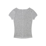 Niva Ribbon Keyhole Tee