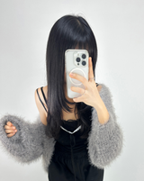(SOFT-FIT♥) 5 COLORS マイフォームソフトデイリールーズフィットニットカーディガン