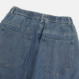 Solid Banding Wide Pants