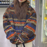Wolf Nordic Fleece Hooded Jumper