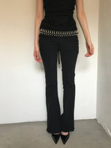 NUDI LOW BLACK BOOTCUT