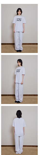 MIX LOGO T SHIRT - WHITE