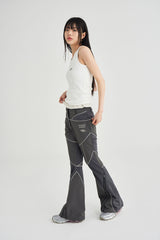 BOOTSCUT PANTS [GRAY]
