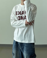 Text Regular Fit Long Sleeve
