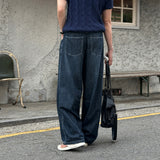 [1+1] LMN All Day Cool Linen Wide Denim Pants (5 colors)