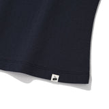 KIRSH PLAIN CHERRY SEMI CROP SLEEVELESS - DARK NAVY