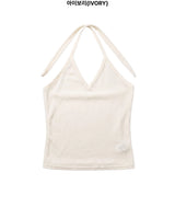 Dono Velvet Halter Tank