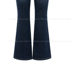 Rika Stitch Low Bootcut Denim Pants