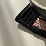 コーヒー&ティーコースター 2PCS (Black)