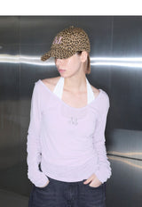 VIOLA ワンショルダーアンバランスシャーリング T (3Color)