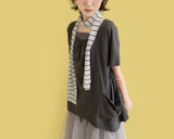 アオイポケットルーズT (3 color)