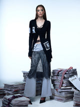 Emoha Elegant and sexy lace outer skirt
