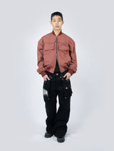 Ripstop Bomber Jacket (Red)