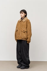 Dumb Sheering Suede Jacket