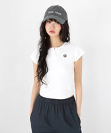 SLIM FIT REGULAR BUTTON HALF T-SHIRT [3color]