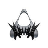 Venom HandBag (Glossy Black)