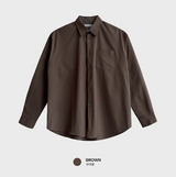 Summer Ice Seersucker Oversized Shirt