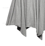 Kyou Unbalance Layered Shirring Skirt