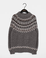 Popping Nordic Loose Fit Round Knitwear