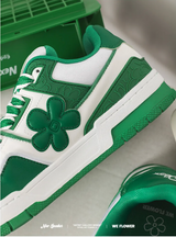 We Flower Young breathable couple shoes For walking campus style  Flat shoes