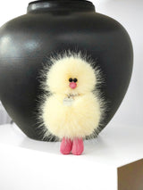 Cosymosy Mini Bird Keyring -  Lemon