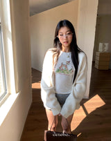 バンビスリムロングスリーブTシャツ