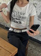 [S/S] レギュラープリンティングハーフTシャツ(3color)