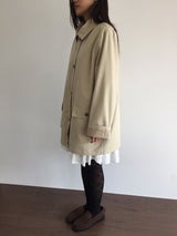 リアムソリッドハーフコート (3color)