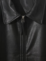 Storm Leather Zip Jacket