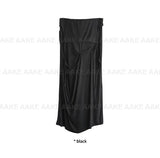 DRAPE STRAP MAXI SKIRT