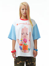 ウェルネスハンドプリントTシャツ