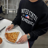 ASCLOアメリカ合衆国スウェットシャツ (4color)