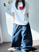 アロー ハート タトゥー グラフィックTシャツ 4カラー