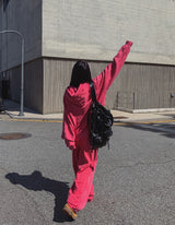 ペフティトラックピグメントスウェットパンツ