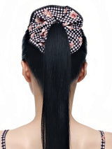 KITTEN CHECK SCRUNCHIE
