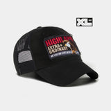 ビックサイズ XL HIGH EA メッシュキャップ ブラック