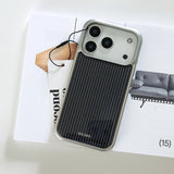 SUN CASE GRAPHIC STRIPE BLACK