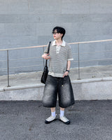 Pale Gracy Bermuda Denim