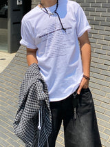 ハブドーンアレタリング半袖Tシャツ 3C