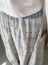 CARROT BUTTON FULL SKIRT (2C)