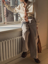 Rings Belted Wide Slacks