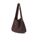 [Ham Junsoo Collaboration] HH ウォッシュドナイロンベルト付きバッグ (Denim Burgundy)