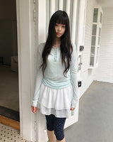ノーグテンセル長袖Tシャツ