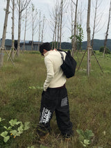 リブラインマッスルフィットジップアップニット