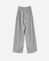 Side Snap Nylon Balloon Pants